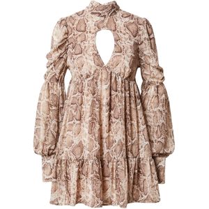 Nasty Gal Jurk  beige / bruin