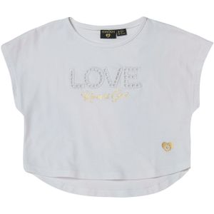 KOROSHI Shirt  goud / wit