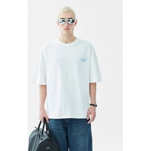 VAMOS CLO Shirt  blauw / zwart / offwhite