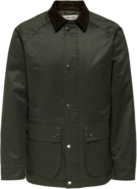 Onsbob - Jas - Waterafstotend - Lange Mouwen - Gespreide Kraag - Winddichte Stormmanchetten