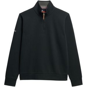 Superdry - M2014078A - Piqué Sweatshirt - Grijs - Casual - Katoen