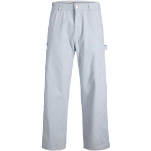 JACK & JONES Broek  duifblauw / wit