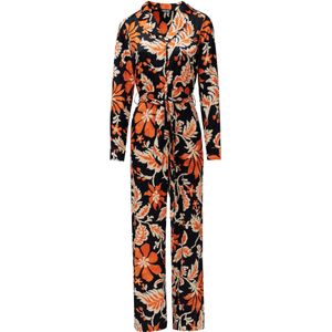 Salsa Jeans Jumpsuit  ecru / oranje / zwart