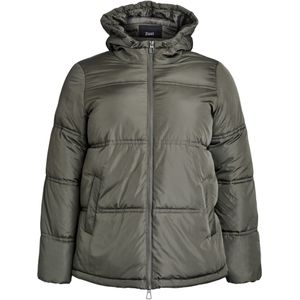 Zizzi Winterjas 'Calea'  donkergrijs