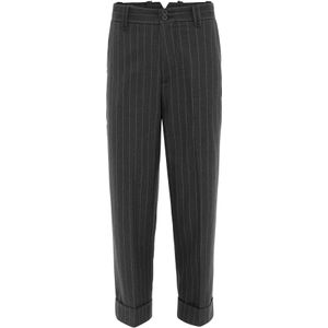 Antioch Pantalon  zwart gemêleerd / wit