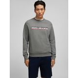 HECHTER PARIS - Sweatshirt - Navy - Donkergrijs - Bloedrood - Wit