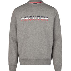 HECHTER PARIS - Sweatshirt - Navy - Donkergrijs - Bloedrood - Wit