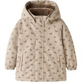 Lil'Atelier Functionele jas 'Lasnow10'  crème / aardetinten