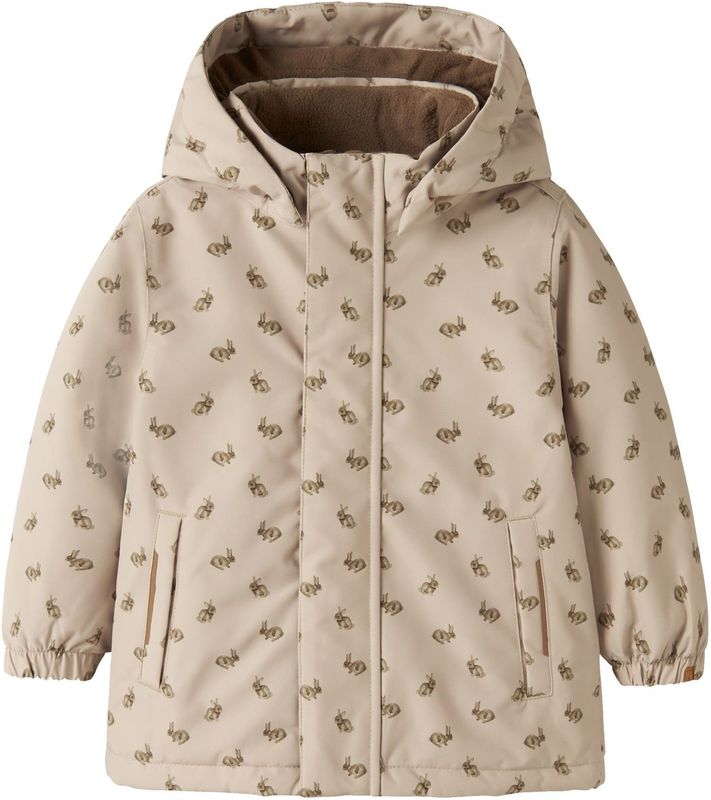 Lil'Atelier Functionele jas 'Lasnow10'  crème / aardetinten