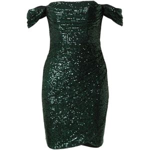 Lipsy Cocktailjurk  donkergroen