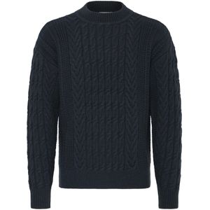 Casual Friday Trui ' CFMILLOW '  donkerblauw