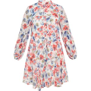 FELIPA Blousejurk 'Fashion Look'  gemengde kleuren / wit