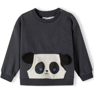 MINOTI Sweatshirt  blauw / donkergrijs / zwart / wit