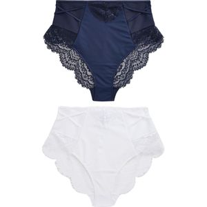 Next Slip  navy / wit