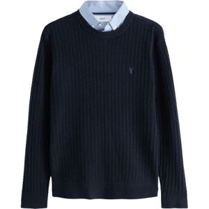 Next Trui  navy / nachtblauw / lichtblauw
