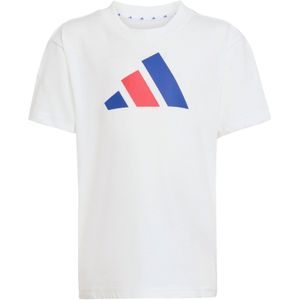 ADIDAS SPORTSWEAR Functioneel shirt  blauw / rood / wit