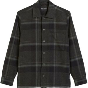 Marc O'Polo Tussenjas  grijs / donkergroen / zwart