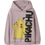 NAME IT Sweatshirt 'NKFNisara Pokemon'  geel / lila / zwart