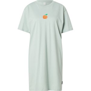 Iriedaily Jurk 'Daily Apfel'  mintgroen / pastelgroen / oranje