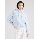 Tommy Hilfiger - Reg Monotype Flock Hoodie - Blauw - Katoen