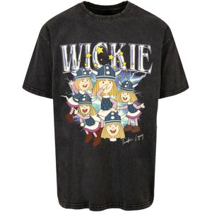 F4NT4STIC Shirt 'Wickie Thunder Legacy'  beige / blauw / geel / zwart / wit