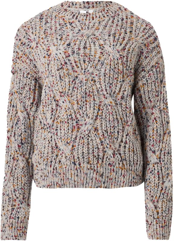 YAS - CONFETTI - Gebreide Trui - Gemengde Kleuren - Lange Mouw