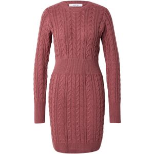ABOUT YOU Gebreide jurk 'Valeria'  magenta