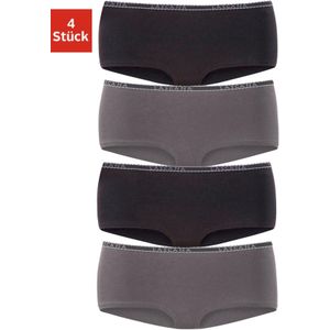 Hipsters - Zwart - Katoen - Aansluitend