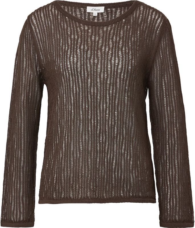 s.Oliver - Gebreide Trui - Luchtig - Linnenmix