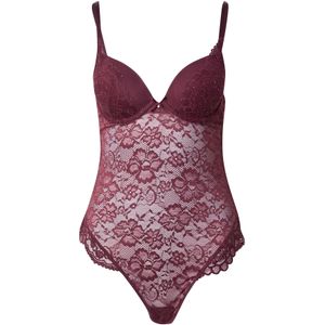 Hunkemöller Body 'Isadora'  wijnrood