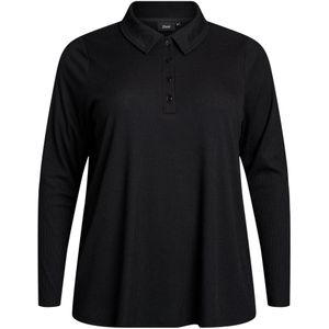 Zizzi Shirt 'Cainna'  zwart