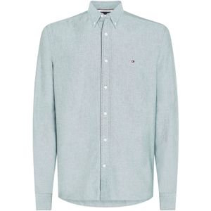 Tommy Hilfiger - Solid Heritage Oxford - Overhemd - Blauw - Katoen