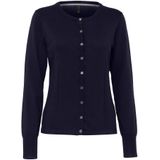 PULZ Jeans Gebreid vest 'SARA'  donkerblauw
