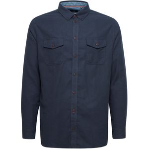 FQ1924 Overhemd 'Steven'  donkerblauw