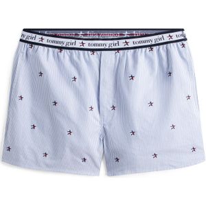 Tommy Jeans Broek  navy / duifblauw / rood / wit