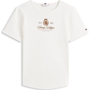 TOMMY HILFIGER Shirt  bruin / wit