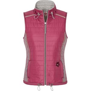 SPIETH & WENSKY Bodywarmer  rookgrijs / donkerroze