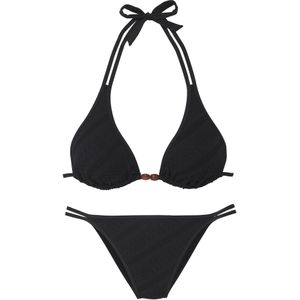 Look - Beugelbikini - Zwart - Zonder Beugels - Verwijderbare Softcups