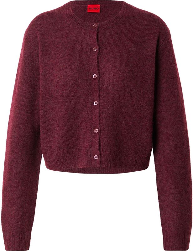 HUGO Gebreid vest 'Sfebra'  cyclaam