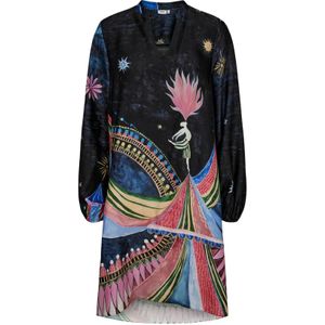 NÜMPH Jurk ' NUSTARLA '  gemengde kleuren