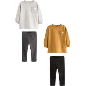 Next Set  bruin / grijs / zwart / wit