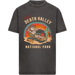 F4NT4STIC Shirt 'US National Parks Visit Death Valley'  antraciet / gemengde kleuren