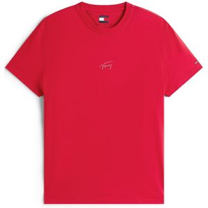 Tommy Jeans Shirt  knalrood