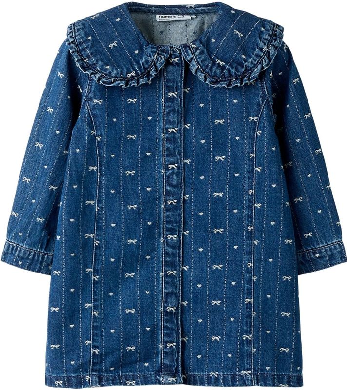 NAME IT Jurk  blauw