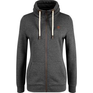 Oxmo Sweatvest 'Vicky'  grijs