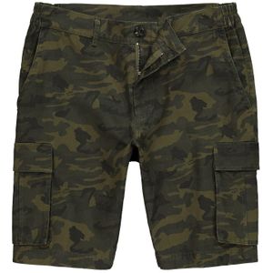 Men Plus Broek  kaki / donkergroen / zwart