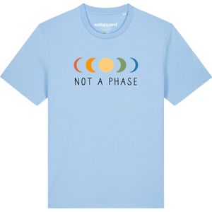 Watapparel Shirt ' Not a Phase '  lichtblauw / gemengde kleuren