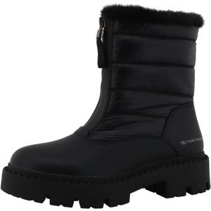 TOM TAILOR Enkellaarsjes  zwart