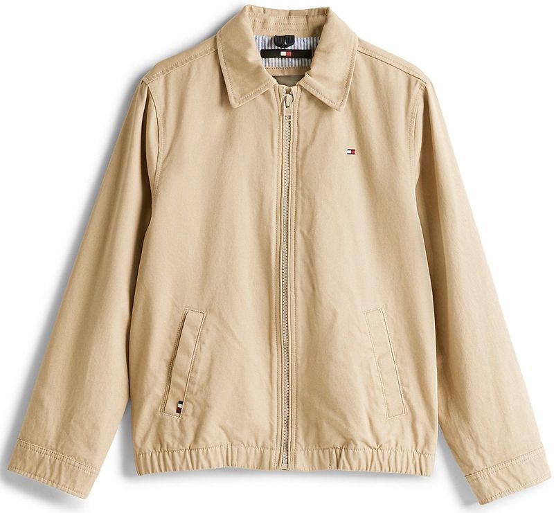 Tommy Hilfiger - Embroidery Ivy - Tussenjas - Crème - College Jacket