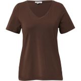 s.Oliver Shirt  donkerbruin